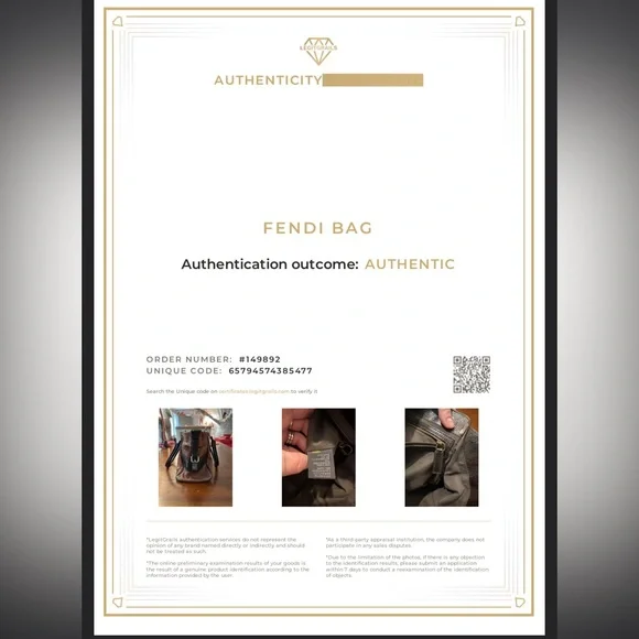 Fendi Etnico Two-Tone Leather Satchel - Picture 3 of 17